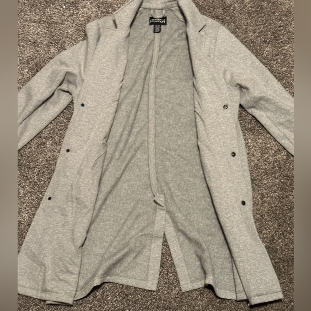 Human Nation Grey Trench Coat Médium